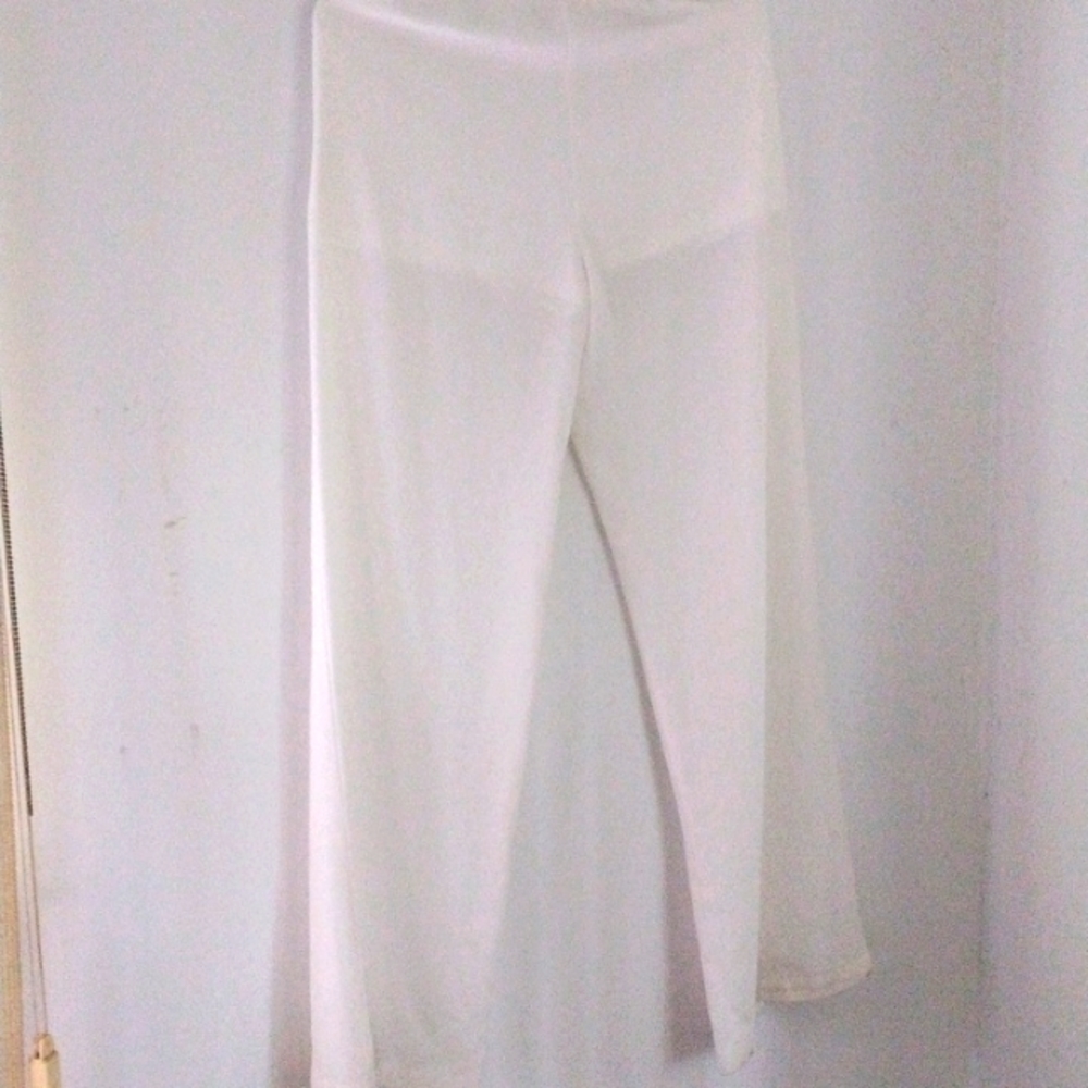 Luxxel sheer wide leg pants